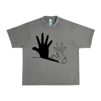 Tornado rabbit hand shadow Urban Heavy Tee - linhVisuals