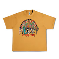 Peanut Butter Merry Christmas Urban Heavy Tee - CowhideDigitalArt