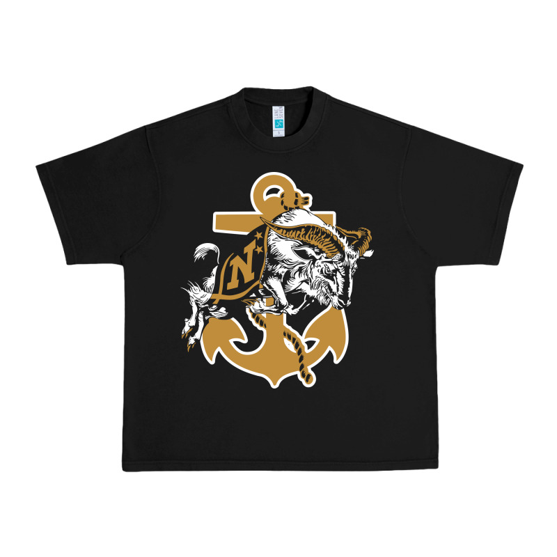 Navy Midshipmen Urban Heavy Tee by linhVisuals | Teevron