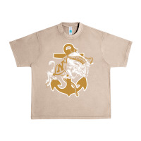 French Oak navy midshipmen Urban Heavy Tee - linhVisuals