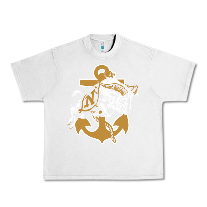 Navy Midshipmen Urban Heavy Tee by linhVisuals | Teevron