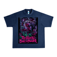 Navy Black Dahlia Murder Urban Heavy Tee - linhVisuals