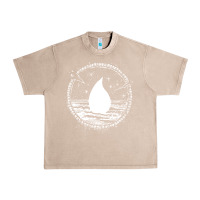 French Oak magic  the gathering kaldheim islands symbol Urban Heavy Tee - linhVisuals