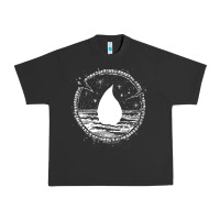 Pigment Black magic  the gathering kaldheim islands symbol Urban Heavy Tee - linhVisuals