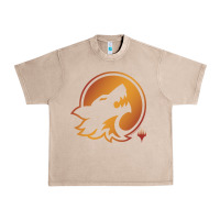 French Oak magic the gathering hunt emblem Urban Heavy Tee - linhVisuals
