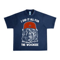 Navy i did it all for the wookiee Urban Heavy Tee - linhVisuals