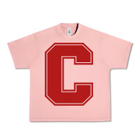Salmon cornell big red Urban Heavy Tee - linhVisuals