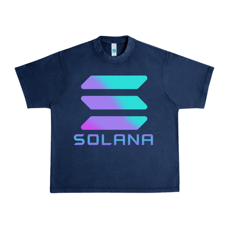 Solana Cryptocurrency Solana Urban Heavy Tee by linhVisuals | Teevron