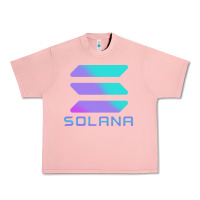 Salmon solana cryptocurrency solana Urban Heavy Tee - linhVisuals