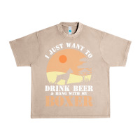 French Oak boxer beer dog lover t  shirt boxer beer dog lover t  shirt Urban Heavy Tee - linhVisuals