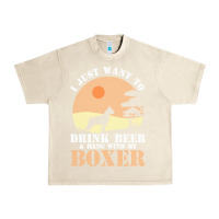 Sandshell boxer beer dog lover t  shirt boxer beer dog lover t  shirt Urban Heavy Tee - linhVisuals