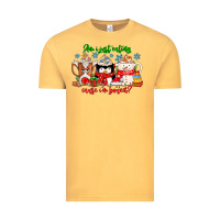 Vintage Mustard amiju sweating cause im bored Vintage Tee - CowhideDigitalArt