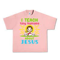 I Teach Tiny Humans About Jesus Urban Heavy Tee | Teevron