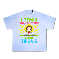 Grape Ice i teach tiny humans about jesus Urban Heavy Tee - linhVisuals