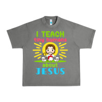 Tornado i teach tiny humans about jesus Urban Heavy Tee - linhVisuals