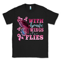 Black with brave wings she flies Classic Tee - BarkalooDesign