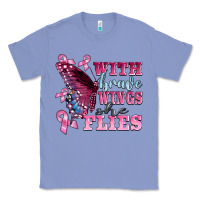 Colony Blue with brave wings she flies Classic Tee - BarkalooDesign