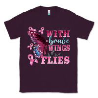 Plum with brave wings she flies Classic Tee - BarkalooDesign