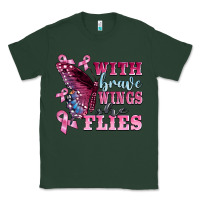 Sports Green with brave wings she flies Classic Tee - BarkalooDesign
