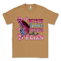 Toasted Coconut with brave wings she flies Classic Tee - BarkalooDesign
