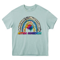 Arona Autism Awareness rainbow Heavy Core Tee - FaDigitalArtStudio