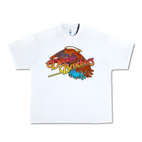 White The Doobie Brothers Urban Heavy Tee - linhVisuals