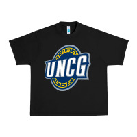 Black unc greensboro spartans Urban Heavy Tee - linhVisuals
