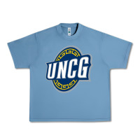 Pebble Blue unc greensboro spartans Urban Heavy Tee - linhVisuals