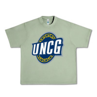 Oil Green unc greensboro spartans Urban Heavy Tee - linhVisuals