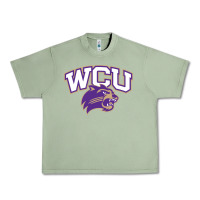Oil Green western carolina catamounts Urban Heavy Tee - linhVisuals