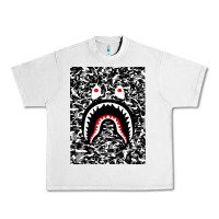 Lunar Rock Bape Shark Army Urban Heavy Tee - linhVisuals