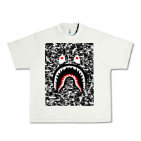Pistachio Bape Shark Army Urban Heavy Tee - linhVisuals