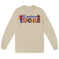 Mushroom all american teacher Long Sleeve Tee - Artiststas