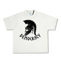 Pistachio democracy Urban Heavy Tee - linhVisuals