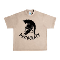 French Oak democracy Urban Heavy Tee - linhVisuals