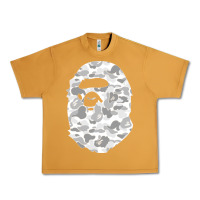 Peanut Butter Gorilla Head Shot Urban Heavy Tee - linhVisuals