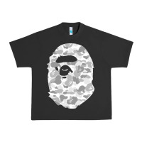 Pigment Black Gorilla Head Shot Urban Heavy Tee - linhVisuals