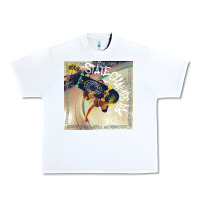 White STATE CHAMPS MIREL 5 Urban Heavy Tee - linhVisuals