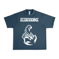Midnight Navy scorpion Urban Heavy Tee - linhVisuals