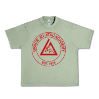 Oil Green gracie jiu jitsu academy Urban Heavy Tee - linhVisuals