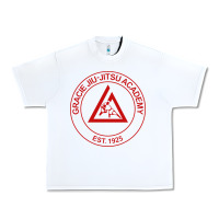 White gracie jiu jitsu academy Urban Heavy Tee - linhVisuals