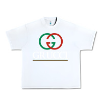 White grucci Urban Heavy Tee - linhVisuals