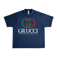 Navy grucci Urban Heavy Tee - linhVisuals
