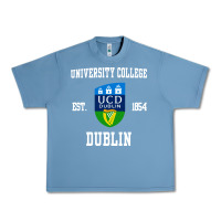 Pebble Blue university college dublin Urban Heavy Tee - linhVisuals