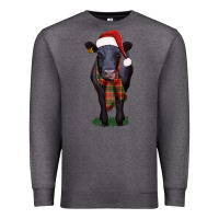 Charcoal Heather black angus Premium Sweatshirt - RanaPortraitStore