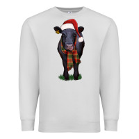 Dove Grey black angus Premium Sweatshirt - RanaPortraitStore