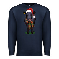 Navy black angus Premium Sweatshirt - RanaPortraitStore