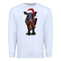 White black angus Premium Sweatshirt - RanaPortraitStore