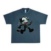 Midnight Navy felix Urban Heavy Tee - linhVisuals