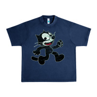 Navy felix Urban Heavy Tee - linhVisuals